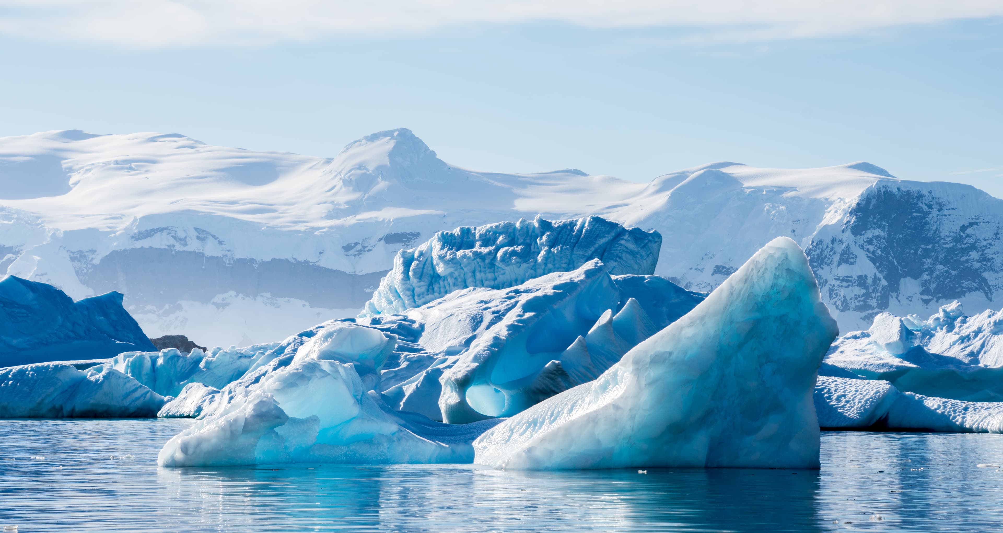 Stunning Landscapes - Sail among stunning islands, beautifully-sculpted icebergs and sparkling glaciers